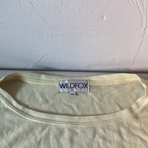 Wildfox soft crewneck “Happy” sweater - Medium - Picture 3 of 8